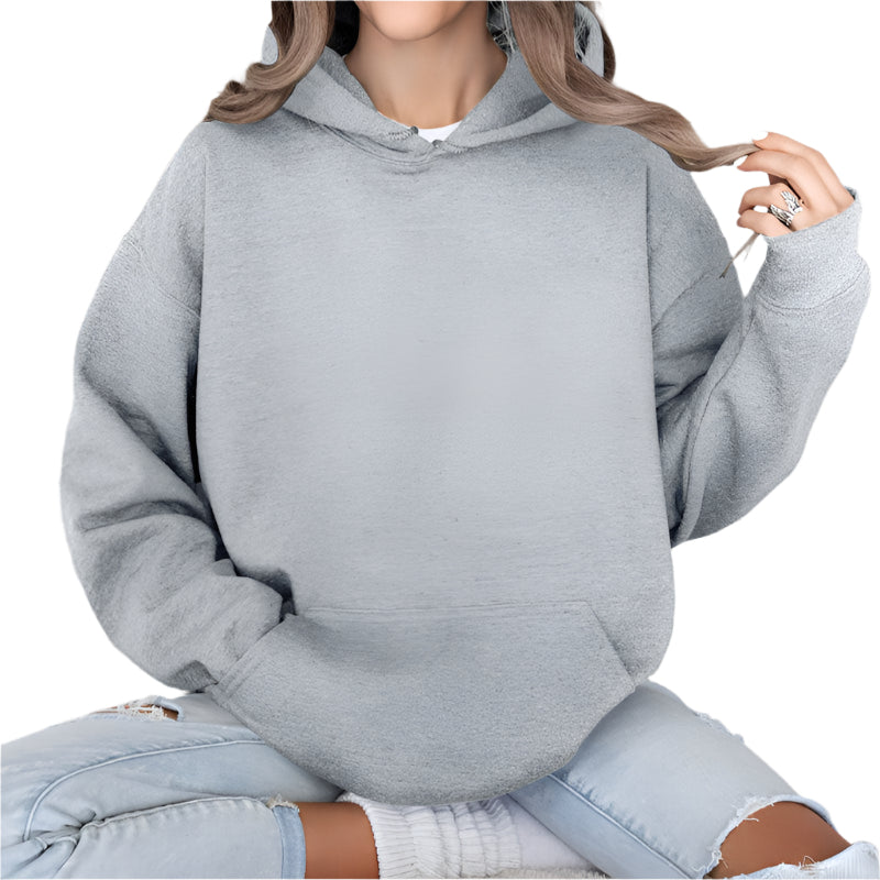 Pull Oversize à Capuche en Couleurs Vibrantes