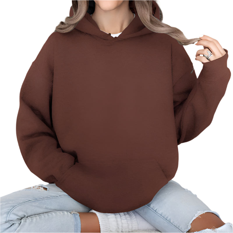 Pull Oversize à Capuche en Couleurs Vibrantes